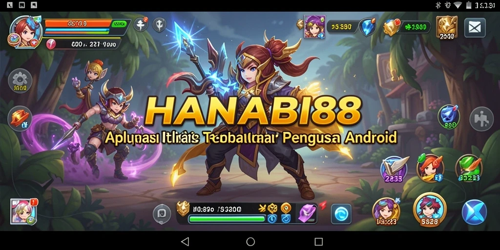 Tampilan antarmuka HANABI88 yang intuitif dan menarik.