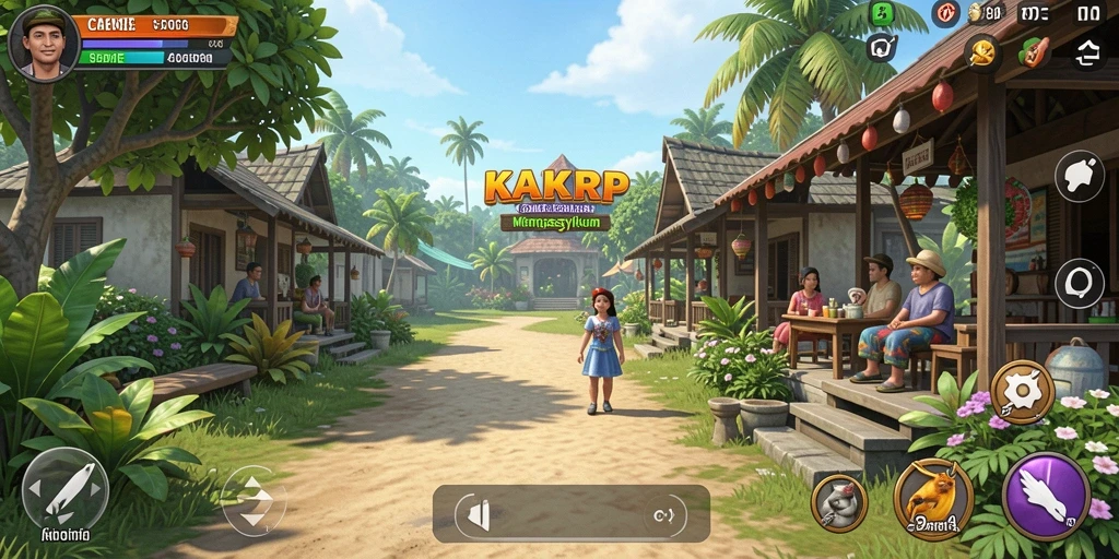 Screenshot KAKRP menampilkan momen seru dalam gameplay Casual.