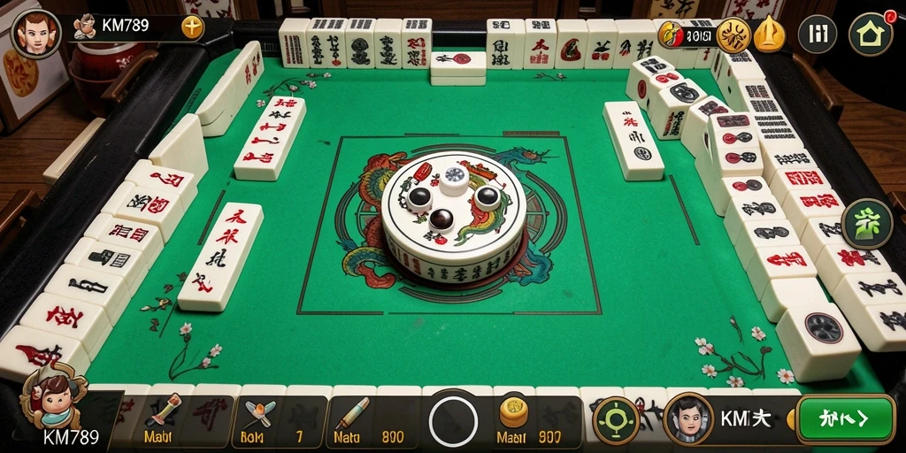 Gameplay menarik dari KM789 yang menunjukkan keindahan Mahjong.