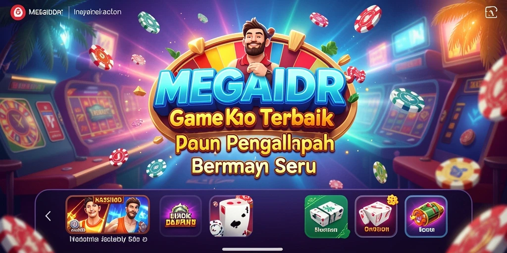 Tampilan gameplay MEGAIDR yang menakjubkan dan seru.