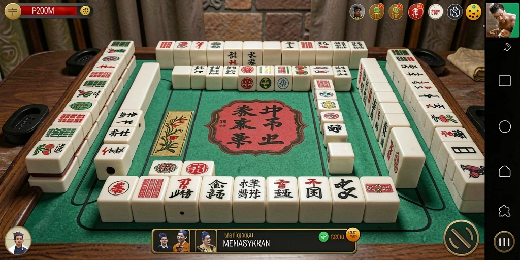 Tampilan gameplay P200M yang menarik dan penuh warna.