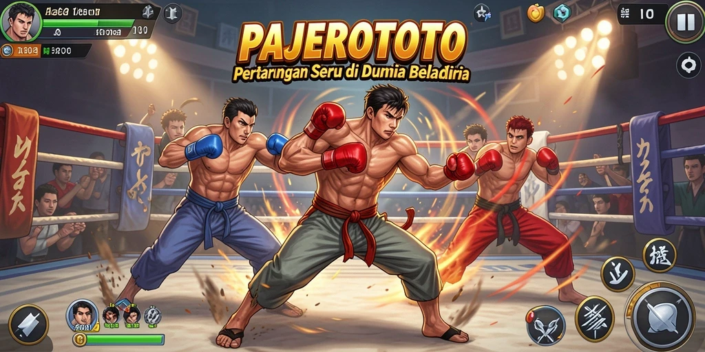 Gameplay seru dan pertarungan spektakuler di PAJEROTOTO.