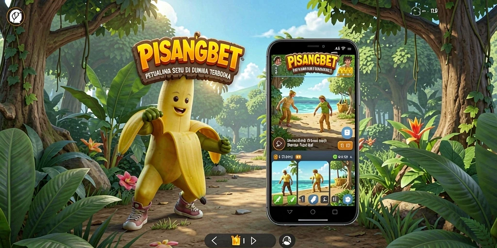Tangkapan layar gameplay PISANGBET yang menampilkan dunia terbuka yang luas.