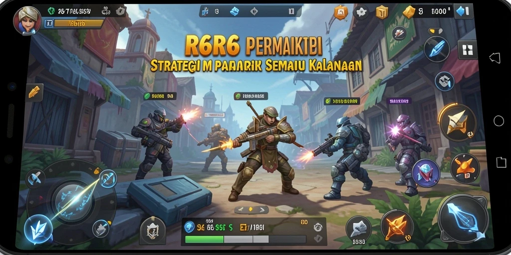 Tampilan gameplay R6R6 yang menarik dan strategis.