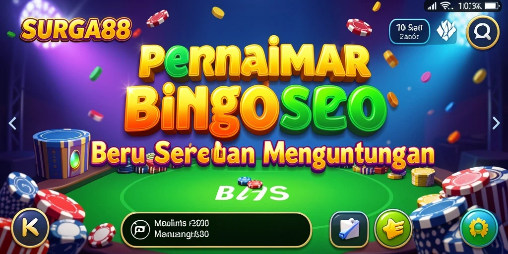 Tampilan gameplay seru di SURGA88 dengan pemain yang bersemangat.